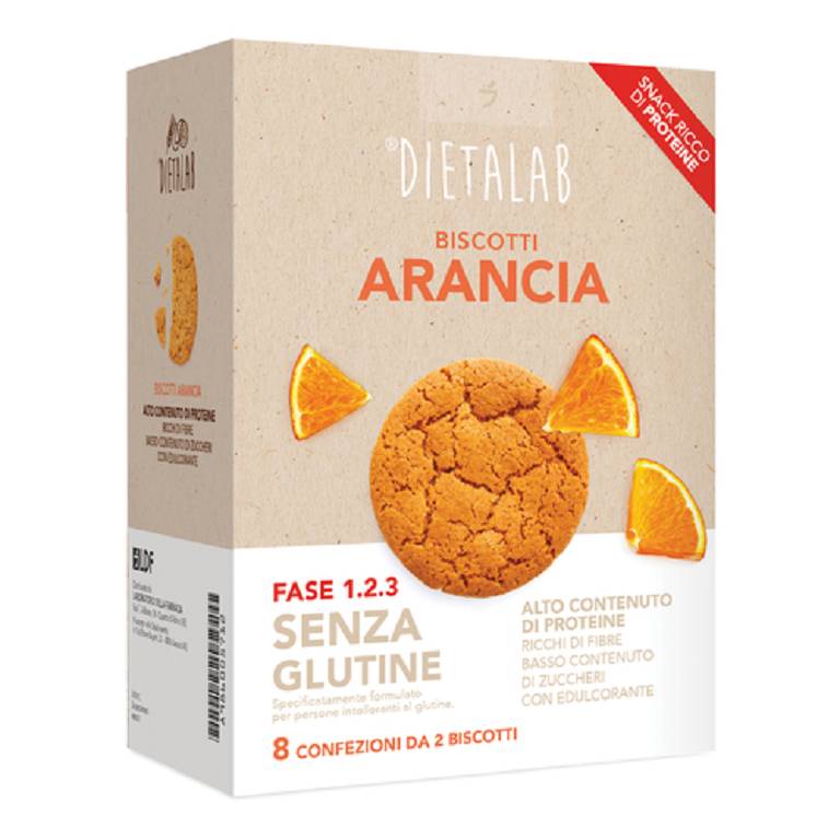 DLAB BISCOTTI ARANCIA S/G 123