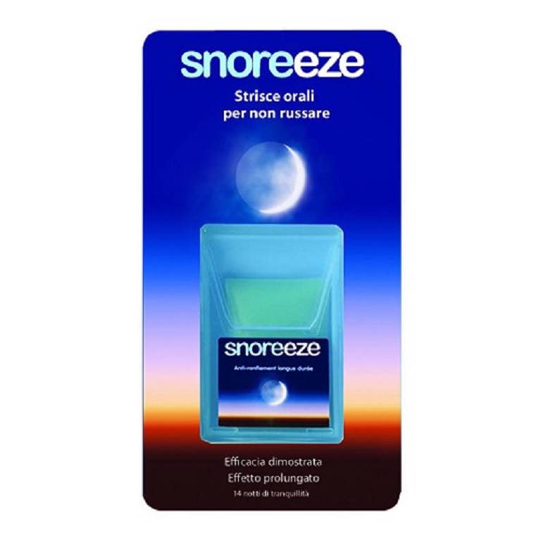 SNOREEZE ORAL STRIPS 14PZ